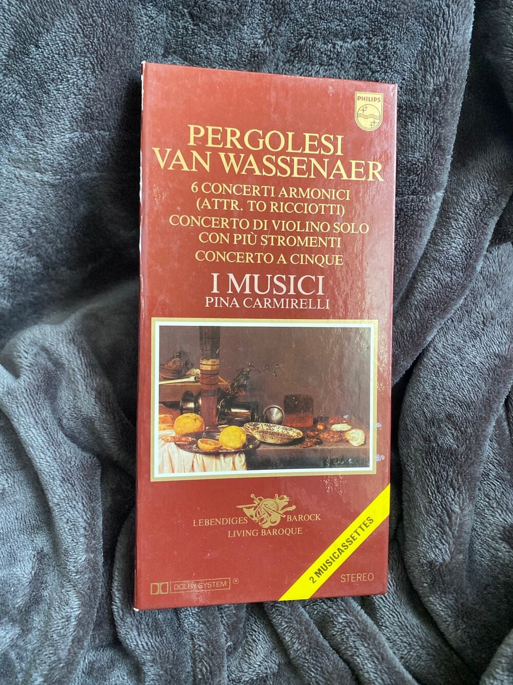 Vintage | Pergolesi Van Wassenaer | Philips | 2 cassettes